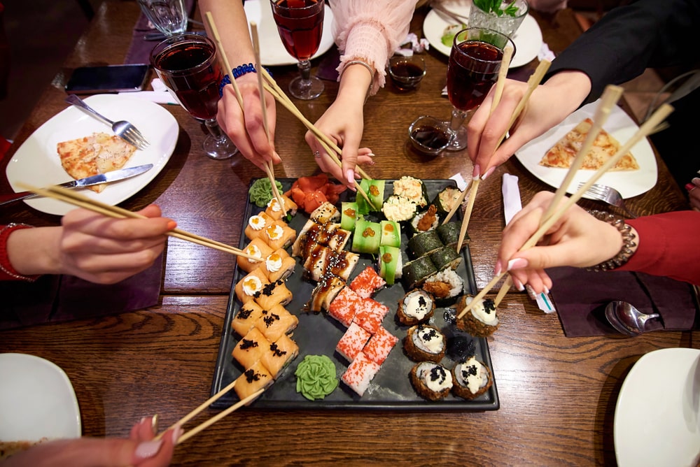 Why And How To Order Sushi For Your Catered Holiday Party Roka Akor